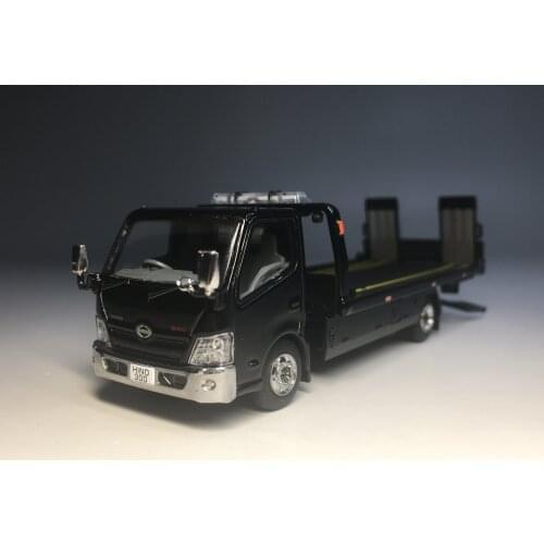 GCD 1/64 Hino 300 wrecker truck Black Die Cast Model Car Collection Limited