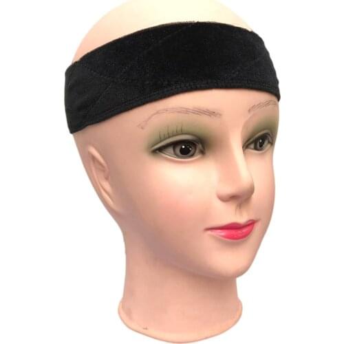 Non Slip Adjustable Velvet Wig Grip Band Elastic Salon Holder Velvet Band Wiggery Accessery Hair Wig Headband