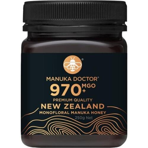 New Zealand Manuka Doctor Ultra Limited Bee Honey MGO970+ UMF22+ Helicobacter Pylori HP Stomach Respiratory Wellness Supplement
