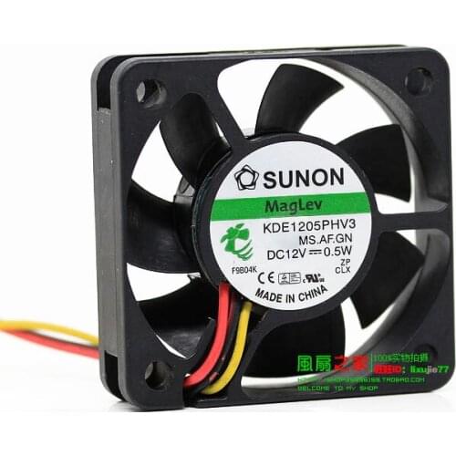 NEW SUNON KDE1205PHV3 silence Maglev 5015 5CM cooling fan