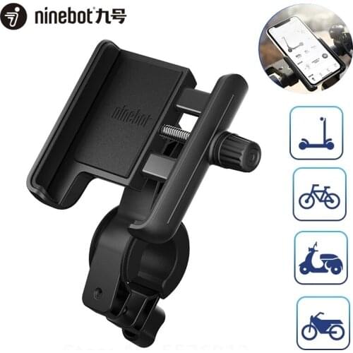 Original Ninebot Scooter Handlebar Phone Holder Suitable For Ninebot Max G30 Scooter Bicycle Motorcycle Kickscooter Stand