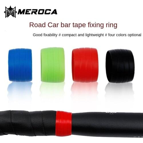 Dead fly bicycle handlebar strap fixing ring brake cable tube protective sleeve curved handle cable organizer silicone sleeve