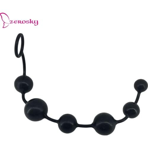 Sex Men Women Butt Plug Ass Balls Toy Unisex Beads Anus Muscle Trainer Massager Silicone Stimulate Prostate Massage Toy