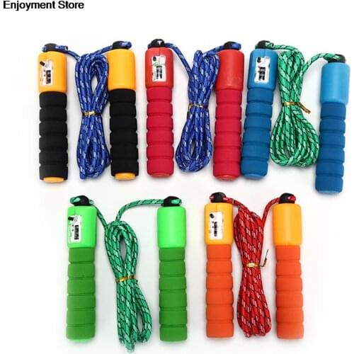 3Meter Jump Ropes with Counter Sports Fitness Adjustable Fast Speed Counting Jump Skip Rope Skipping Wire