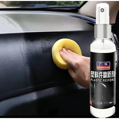 Automotive Interior Maintenance Plastic Parts Retreading Agent Car Maintenance Wax Leather Instrument Panel Retreading Agent