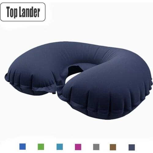 U Shaped Pillow Neck Inflatable Pillow Air Mattress Soft Cushion Support Outdoor SEX Inflatable Pillow Travel