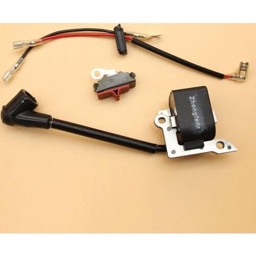 Ignition Coil Stop Kill Switch For HUSQVARNA 141 141LE 137 137E 136 136LE 41 36 26 23 Gas Chainsaw Parts