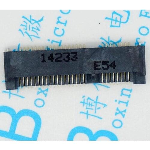 10Pcs/Lot Mini Pcie Minipcie Msata 52Pin Card Slot Connector Socket Height 4.0Mm/5.2Mm/5.6Mm/8.0Mm