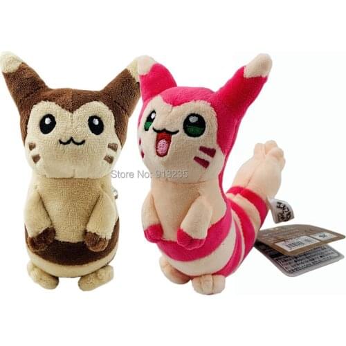10/Lot Fit Furret 15CM For Children Soft Cartoon Dolls Plush Doll Stuffed Toys