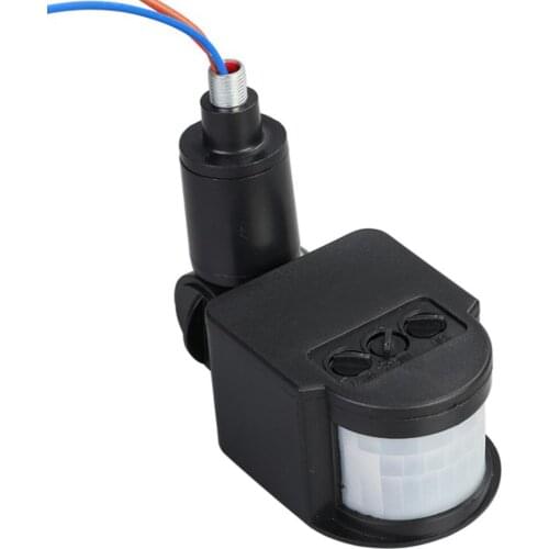 110-220V Infrared PIR Motion Sensor Detector Wall Light Switch 360 Degree Rotation Lighting Switch Acessory For Indoor Outdoor