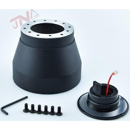 Racing Steering Wheel Hub Adapter for BMW E30 Black Boss Kit