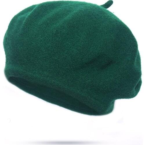 Beret Hats Women Winter French Hat Girls Solid Color Fashion Thin Autumn Spring Beret Hat For Women Men Flat Cap Hat Felt Berets