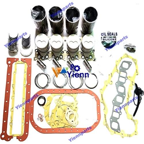 C223 Engine Overhaul Kit For Isuzu Excavator Loader Tractor Truck Forklift Liner Kit Bearing Full Gasket Set