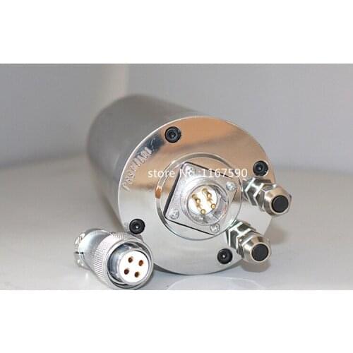 Good quality 3KW spindle motor 220V / 380V ER20 4 bearings 3000W 100x220mm engraving machine spindle motor