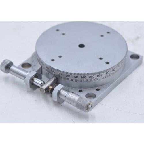 Japan KOHZU AM07-01 R-axis high-precision micrometer rotary fine-tuning slide