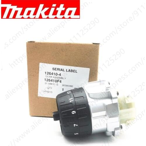 Gear Assembly GEARBOX for Makita DHP481 DHP481Z XPH07 HP481D 126410-4