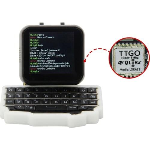 LILYGO® TTGO T-Watch Keyboard ESP32 Main Chip Programmable Watch Hardware And MINI Expansion Keyboard