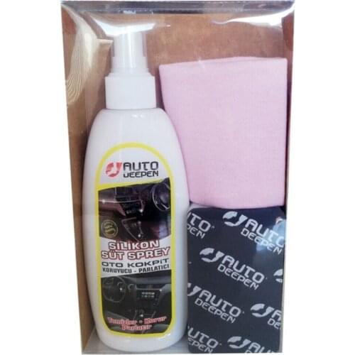 Silicon Cockpit Torpedo Brightening Milk Sponge Cloth Set