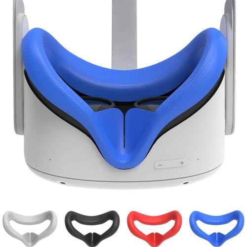 New For Oculus Quest 2 Replacement Face Pad Cushion Face Cover Bracket Protective Mat Eye Pad For Oculus Quest 2 VR Accessories