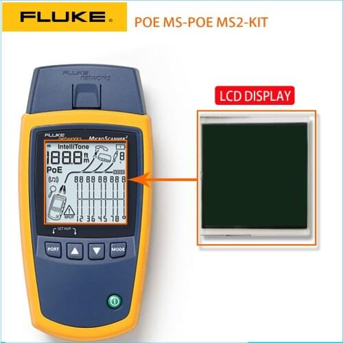 For Fluke networks Micro Scanner POE MS-POE compatible LCD display screen for MS2-KIT lcd screen