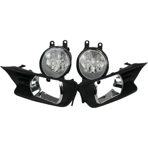 A Pair Fog Lamp Pair Front Bumper Automobile Fog Light with LED bulb For Toyota Camry 2007 High Quality Super Bright