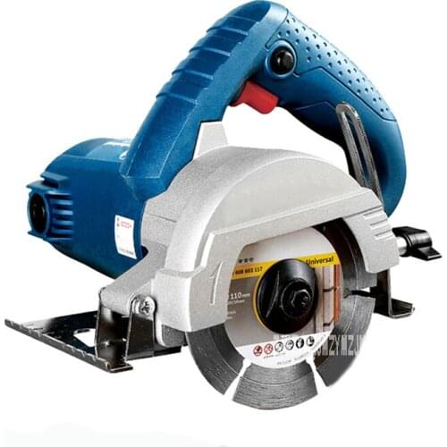 New TDM1250 Household Tile Stone Cutting Machine Electric Circular Saw Mini Saw Cutting Wood/Stone/Tile 220V 1250W 14500r/min