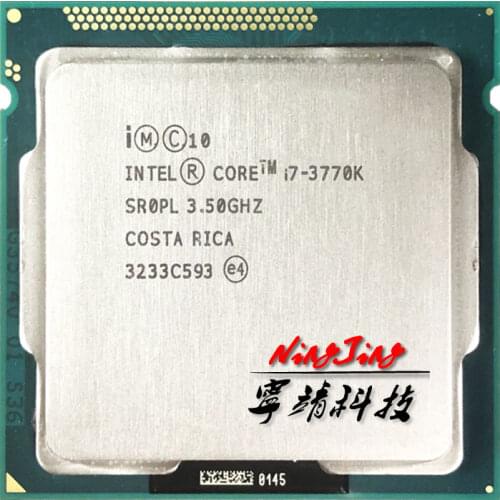 Intel Core i7-3770K i7 3770K 3.5 GHz Quad-Core CPU Processor 8M 77W LGA 1155