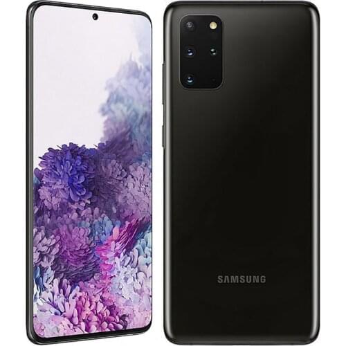 Samsung Galaxy S20+ Plus G986F/DS 6.7" 8GB RAM 128GB ROM Unlocked Cell Phone LTE 5G 64mp Dual Sim Standy by Android Smartphone