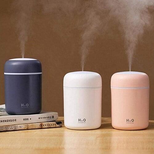 300ml Air Humidifier Usb Ultrasonic Aroma Essential Oil Diffuser Romantic Light Humidifier Mini Cool Mist Maker Purifier#dg4