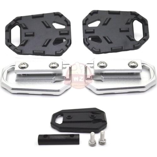 For BMW F750GS F850GS G310GS R1200GS S1000XR R Nine T Motorcycle Billet Wide Foot Pegs Pedals Rest Footpegs