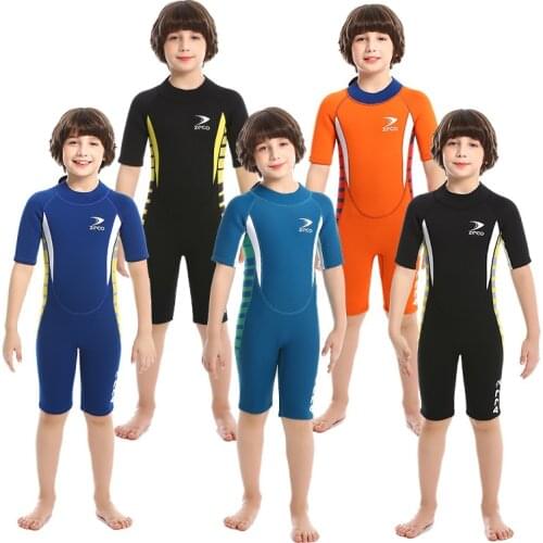 Wetsuit Long Sleeve Swimsuit Rash Guards Swimwear Anti-UV Swimming Suit Children Surfing Suit Sunscreen Suit Rashguards