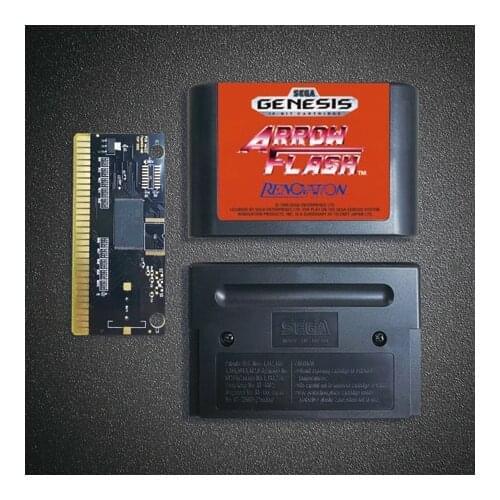 Arrow Flash- 16 Bit MD Game Card for Sega Megadrive Genesis Video Game Console Cartridge