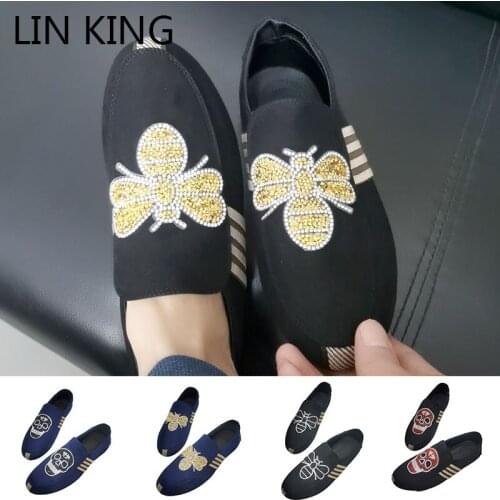 LIN KING Mens Casual Shoes