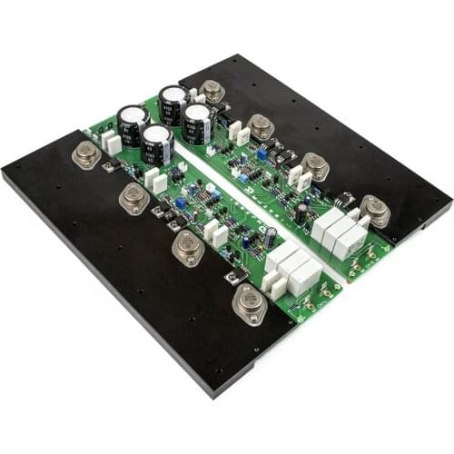 MJ2001 180W gold seal Darlington tube MJ11032 / MJ11033 + ON Push tube MJE15032/MJE15033 Fever Class A Amplifier Board