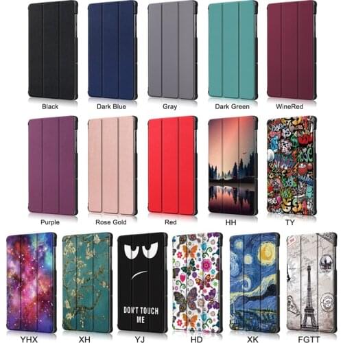 Multi Fold Smart PU Leather Protective Case for Lenovo Tab M10 HD 2nd Gen Cover TB-X306F TB-X306X 10.1" Tablet Funda Capa Shell