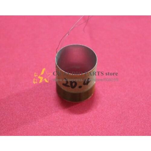 New 2 pieces ID: 20.4mm 13/16" White aluminous 8 ohm loudspeaker horn speaker voice coil