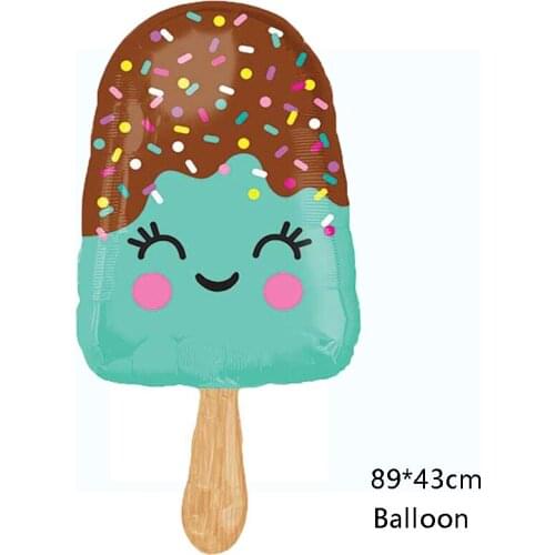 Omilut Popsicle Balloon Ice Cream Cone Balloon Popsicle Birthday Party Decor Hello Summer Party Supplies