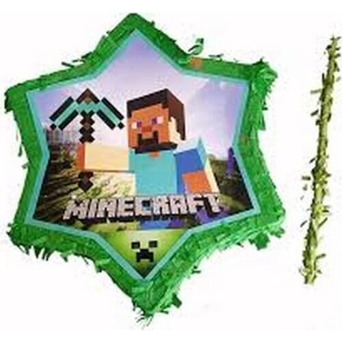 PartiniSec Mine Craft Pinyata 1Adet party material