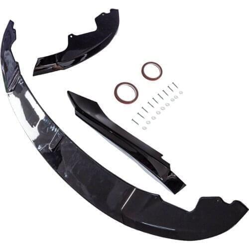 For BMW F32 Gloss Black Splitter M Performance 4 Series Splitter Front Lip
