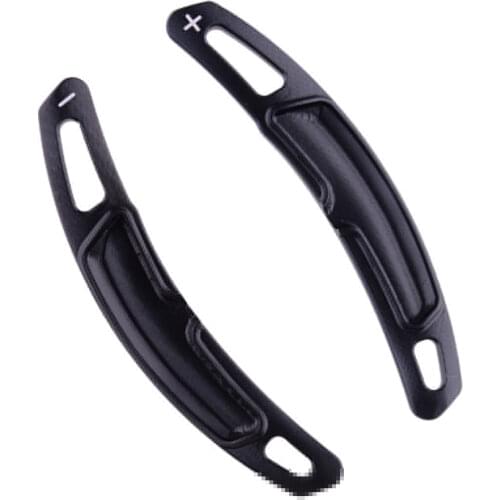2pcs Black Car Steering Wheel Shift Paddle Shifter fit for Porsche Panamera Macan Cayenne 911 Spyder 918 Carrera 991 2016 2017