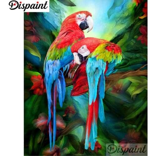 Dispaint Full Square/Round Drill 5D DIY Diamond Painting "Animal bird scenery" Embroidery Cross Stitch 5D Home Decor A11905