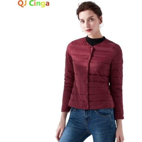 Женские зимние пуховики Qj cinga China At AliExpress