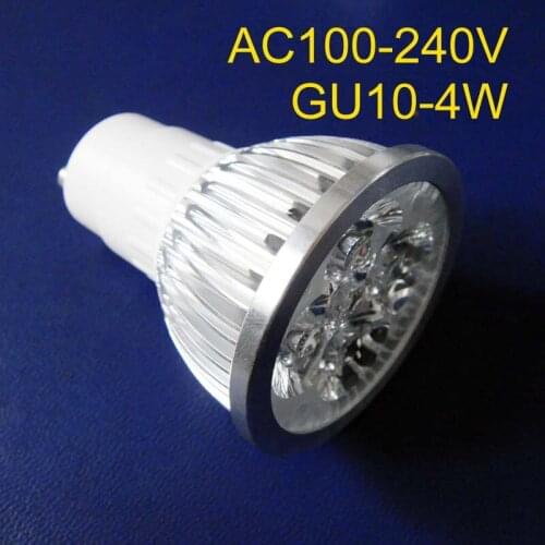 High quality 4W GU10 LED Spotlight, 4W GU10 led downlight, 4W GU10 high power led Spotlight free shipping 5pcs/lot