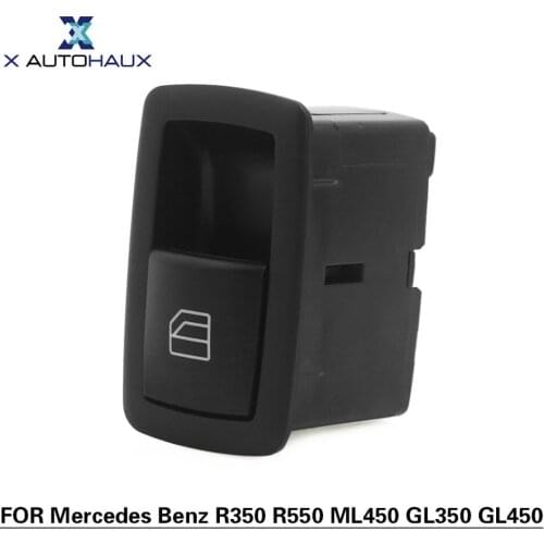 X AUTOHAUX 57 x 35 x 55mm Car Window Lifter Switch 2518200510 Fit For Mercedes-Benz R350 R550 ML450 GL350 GL450 CAR ACCESSORIES