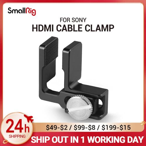 SmallRig HDMI Cable Clamp for Sony A6500 A6300 A6000 camera SmallRig Cage 1661 / A7 A7S SmallRig Cage 1815 ect----1822