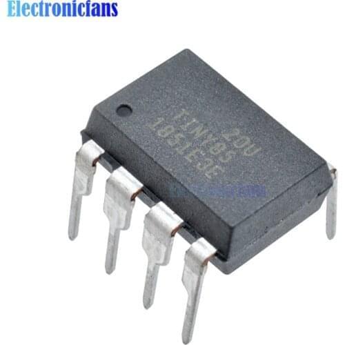 2pcs/lot ATTINY85-20PU DIP-8 ATTINY85 DIP8 85-20PU ATTINY85-20 DIP new and original In Stock