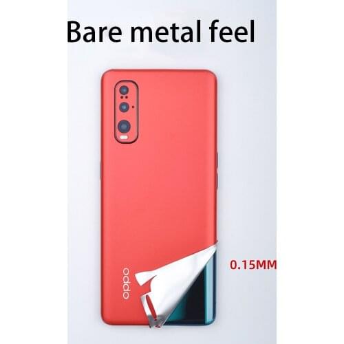 2021 New Ice Film Back Film For OPPO Find X2 Series Thin Screen Protector Protective Stickers Paster Rear Decorative Film