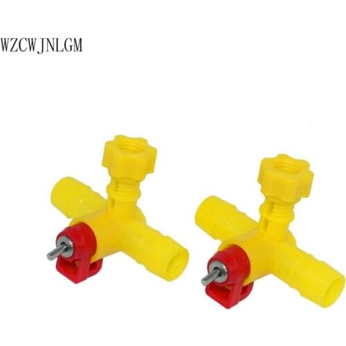 Poultry Feeding Tools Chicken Nipple Brewers Drinking Fountains Chicken Drinking Water Cups Pet Feeding Tools 4pcs