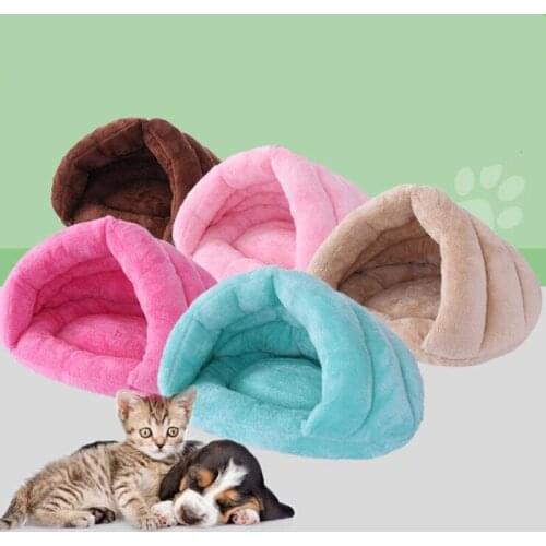 50*40cm Pet cat dog Kennel Winter warm House Super Soft Dog Bed Princess House for samll Dog Cat sleeping bed Pet nest kennel