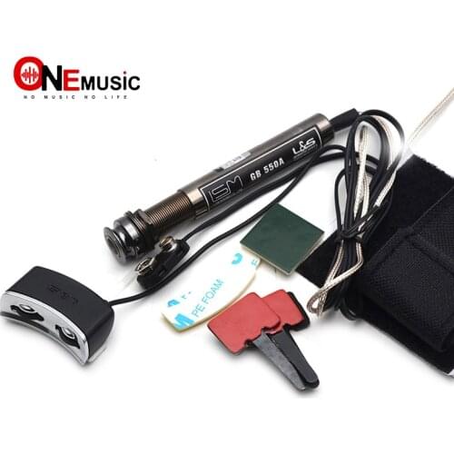Sound Hole Style Tail-peg Preamp System for Folk Guitar LSM Pen Style Pickup with Volume and Tone Control